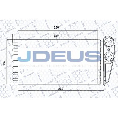 Foto Radiador de calefacción JDEUS RA2210320