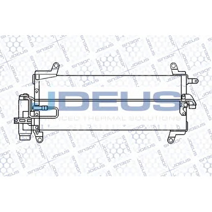 Photo Condenser, air conditioning JDEUS RA7110670