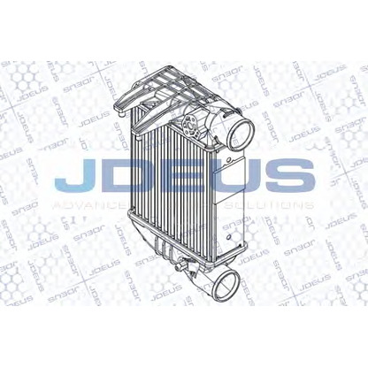 Photo Intercooler, charger JDEUS RA8010200