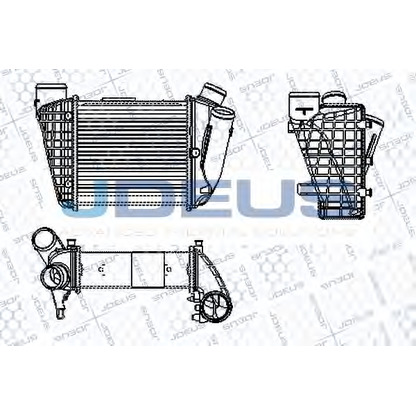 Photo Intercooler, charger JDEUS RA8010210