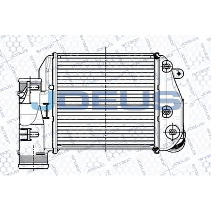 Photo Intercooler, échangeur JDEUS RA8010341