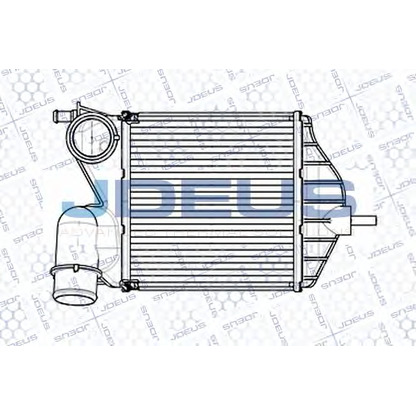 Photo Intercooler, échangeur JDEUS RA8111000