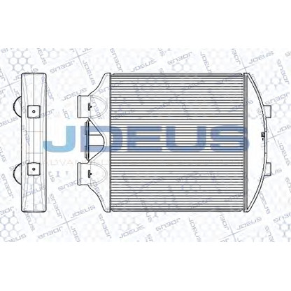 Foto Intercooler JDEUS RA8250100