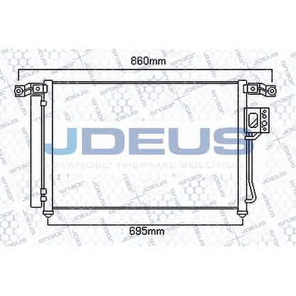 Foto Condensador, aire acondicionado JDEUS 754M27