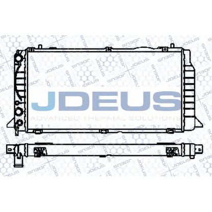 Photo Radiateur, refroidissement du moteur JDEUS 001B09A