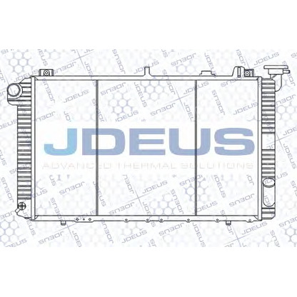 Photo Radiateur, refroidissement du moteur JDEUS 019B29A