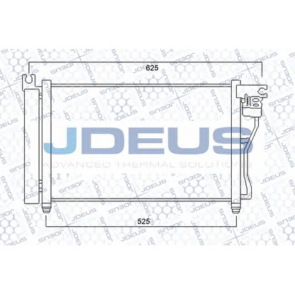 Photo Condenser, air conditioning JDEUS 754M33