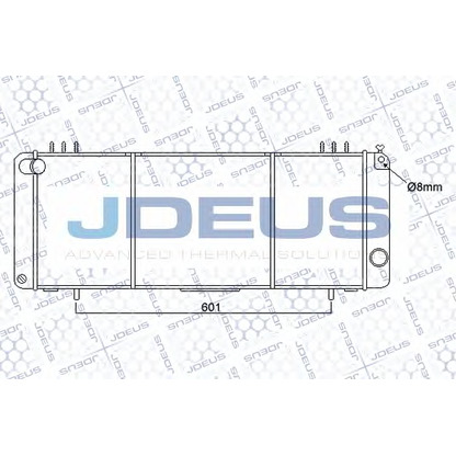 Foto Radiatore, Raffreddamento motore JDEUS 057M02