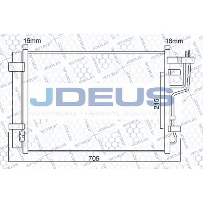 Photo Condenser, air conditioning JDEUS 765M09