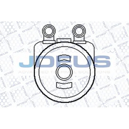 Foto Radiatore olio, Olio motore JDEUS 407M37A