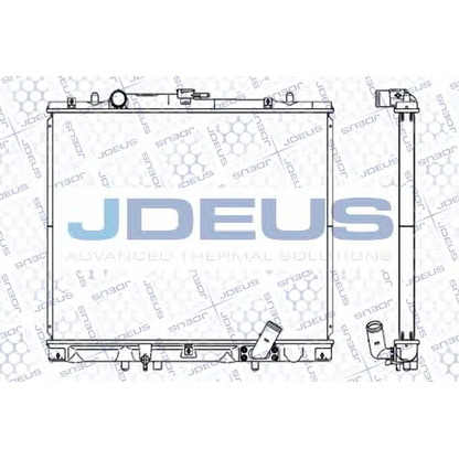 Foto Radiador, refrigeración del motor JDEUS 018M36