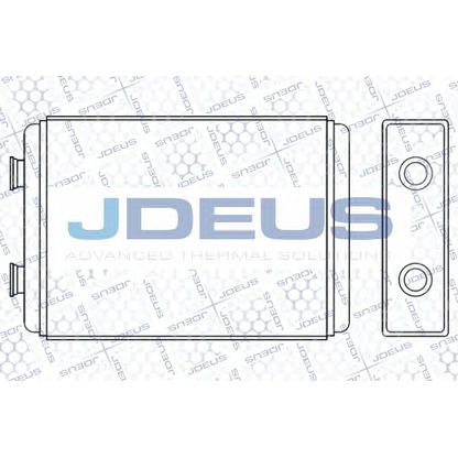Foto Wärmetauscher, Innenraumheizung JDEUS 228M33