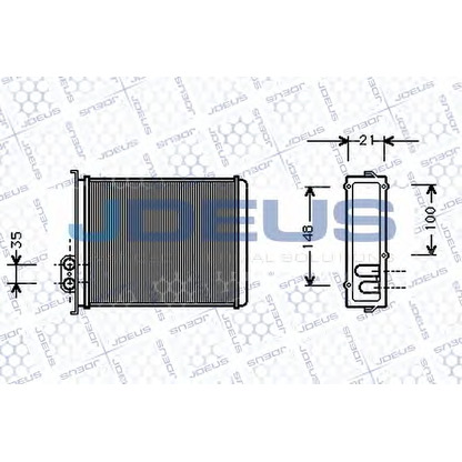 Foto Radiador de calefacción JDEUS 231M07