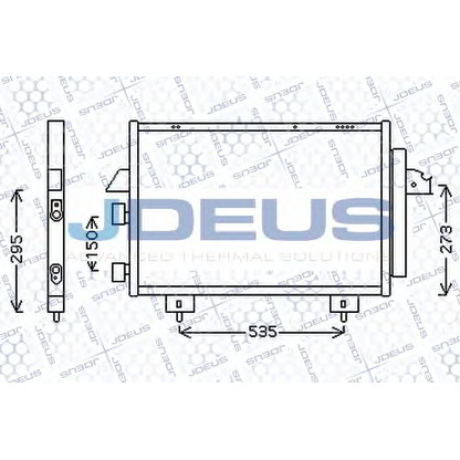 Photo Condenseur, climatisation JDEUS 728M65