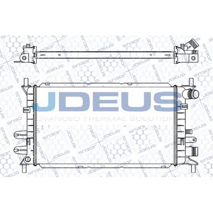 Photo Radiator, engine cooling JDEUS 012M61