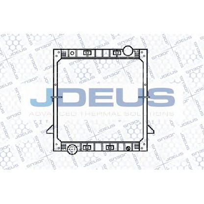 Photo Radiator, engine cooling JDEUS 114M10