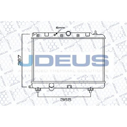 Photo Radiateur, refroidissement du moteur JDEUS 002M02