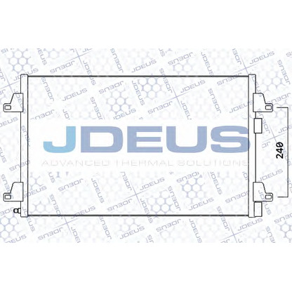 Photo Condenser, air conditioning JDEUS 723M68