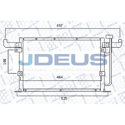 Photo Condenser, air conditioning JDEUS 705M21