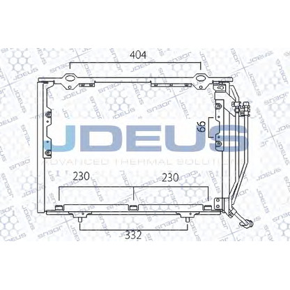 Photo Condenser, air conditioning JDEUS 717M33