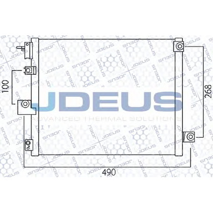 Foto Condensador, aire acondicionado JDEUS 754M40