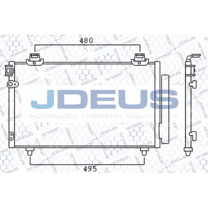 Photo Condenser, air conditioning JDEUS 728M53