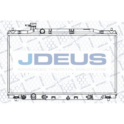 Photo Radiator, engine cooling JDEUS 013M33