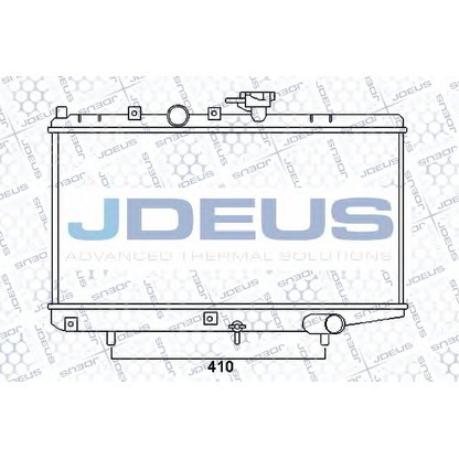 Photo Radiateur, refroidissement du moteur JDEUS 065M22