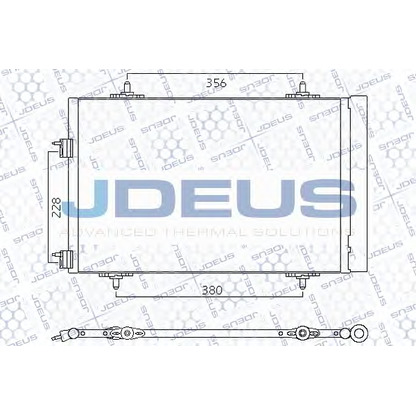 Фото Конденсатор, кондиционер JDEUS 721M51