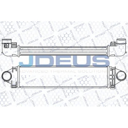 Photo Intercooler, échangeur JDEUS 812M28A