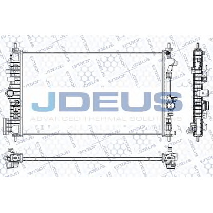 Photo Radiateur, refroidissement du moteur JDEUS RA0201140