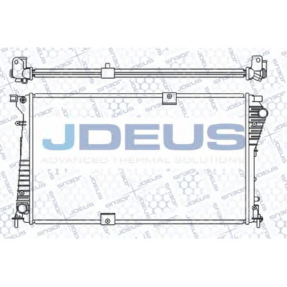 Foto Radiatore, Raffreddamento motore JDEUS 023M39