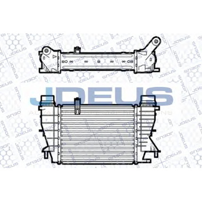 Photo Intercooler, charger JDEUS 819M69