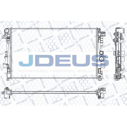 Photo Radiateur, refroidissement du moteur JDEUS RA0170780