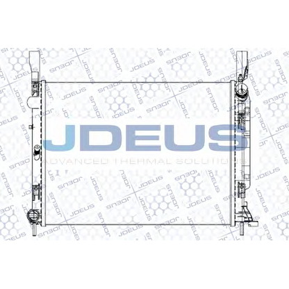 Photo Radiateur, refroidissement du moteur JDEUS 023M93A