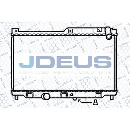 Photo Radiator, engine cooling JDEUS 020M61