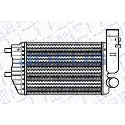 Zdjęcie Chłodnica powietrza doładowującego JDEUS 807M22A