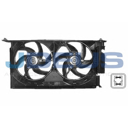 Foto Ventilador, refrigeración del motor JDEUS EV070120