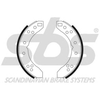 Photo Brake Shoe Set sbs 18492740006