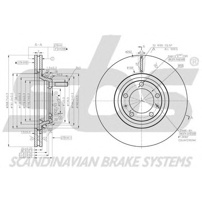 Photo Brake Disc sbs 1815201012