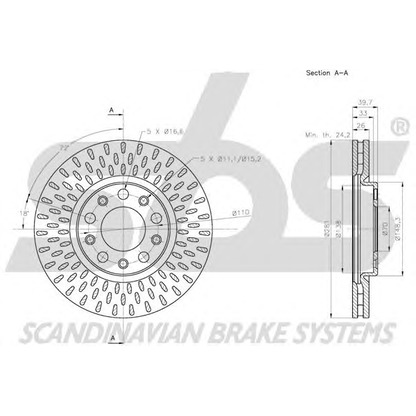 Photo Brake Disc sbs 1815201034