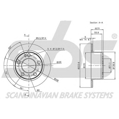 Photo Brake Disc sbs 1815201917