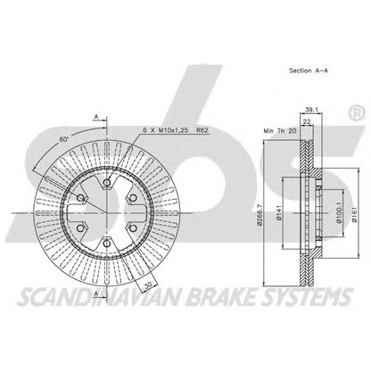 Photo Brake Disc sbs 1815202234