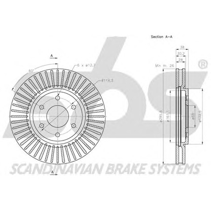 Photo Brake Disc sbs 1815202275