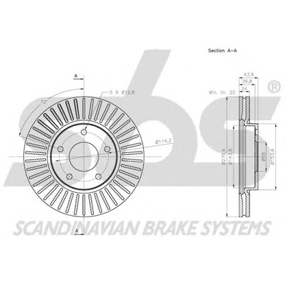 Photo Brake Disc sbs 1815202277