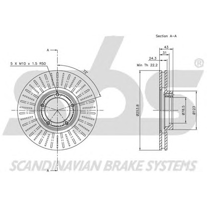 Photo Brake Disc sbs 1815202531