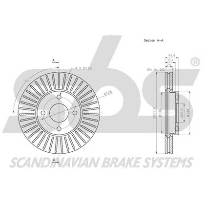 Photo Brake Disc sbs 1815202585