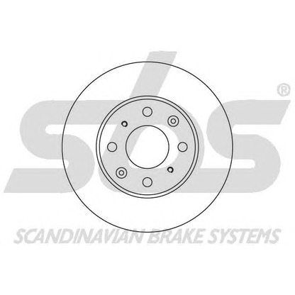 Photo Disque de frein sbs 1815202607