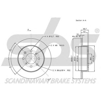 Photo Brake Disc sbs 1815202633