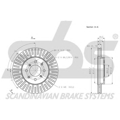 Photo Brake Disc sbs 1815202647